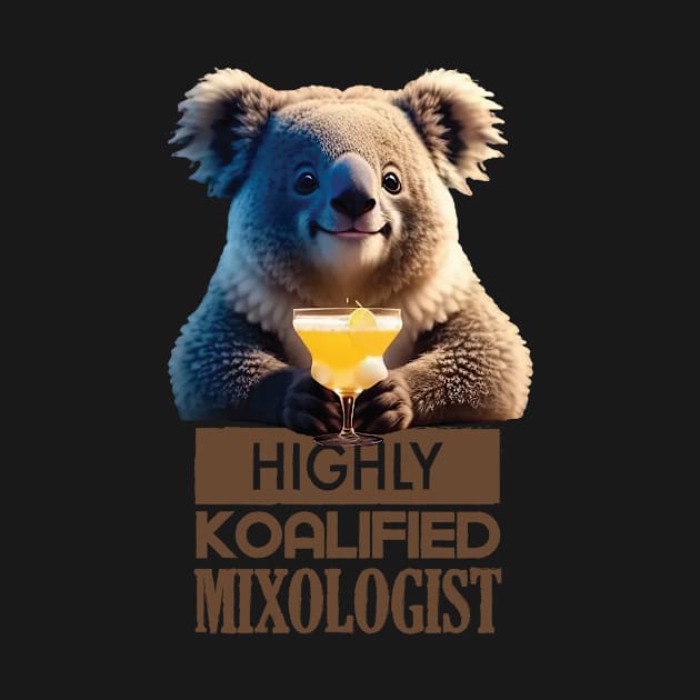 Just a Highly Koalified Mixologist Koala 3 by Dmytro