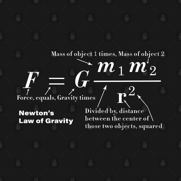 Newton's Law of Universal Gravitation by ScienceCorner