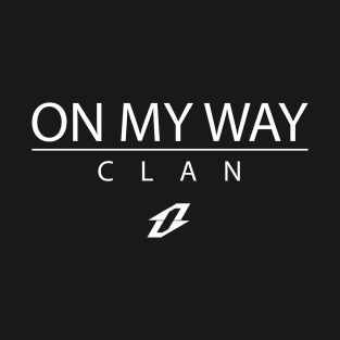 OnMyWay Clan Clean White Version T-Shirt