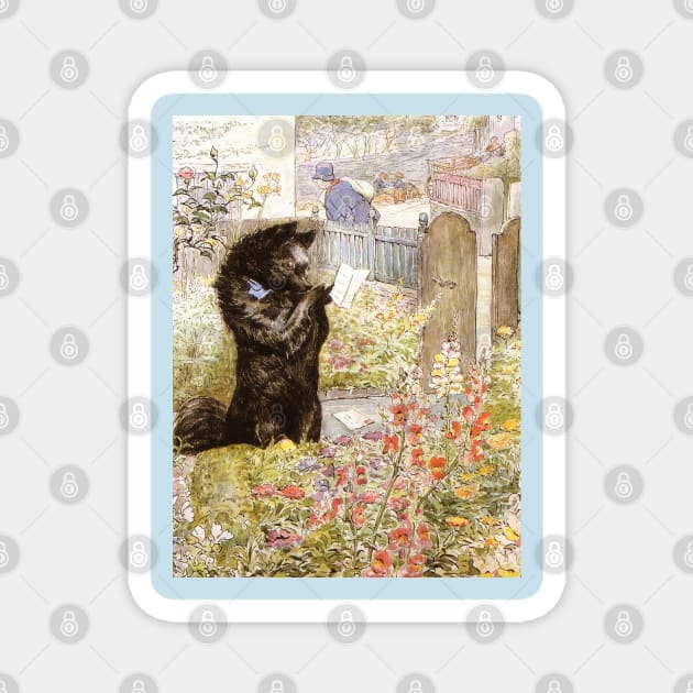 Duchess and the Postman - Beatrix Potter Magnet by forgottenbeauty