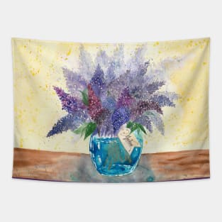 Mackinac Island Lilacs Tapestry