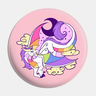 Rainbow Dragon Pin