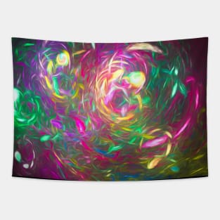 Rainbow Fractal Tapestry