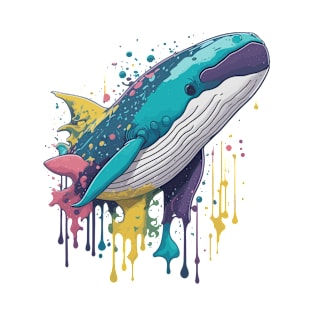 Colorful Whale T-Shirt