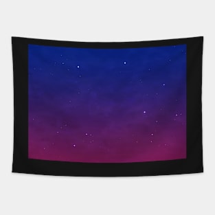 Night sky with stars Tapestry