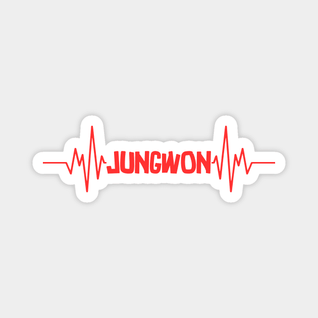 Jungwon ENHYPEN Pulse Magnet by wennstore