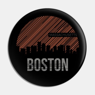 Boston City Pin