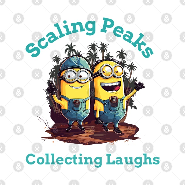 Minion Funny Expeditions: Scaling Peaks, Collecting Laughs by Wizeprint