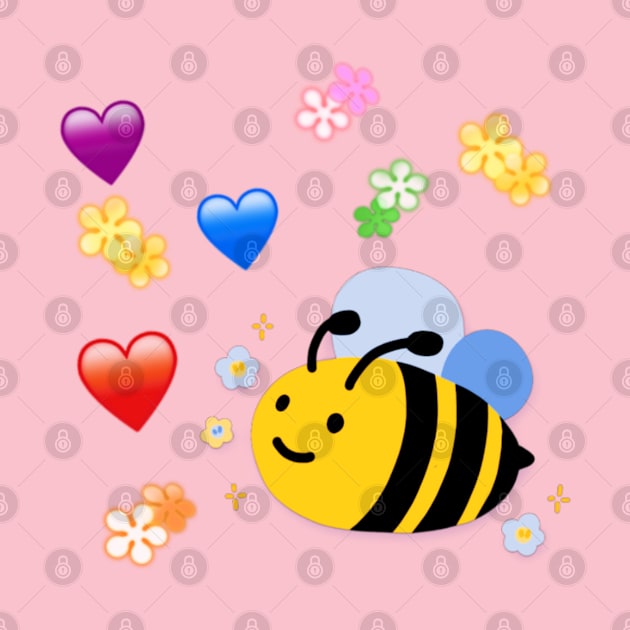 Happy bee and love by Ambition ,Art