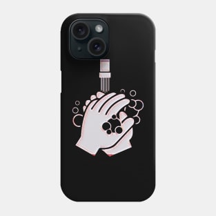 hand washing Phone Case