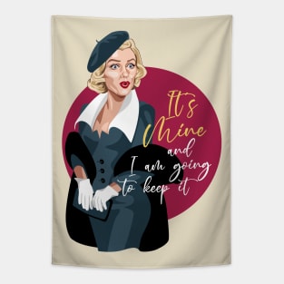 MARILYN It's Mine Tapestry