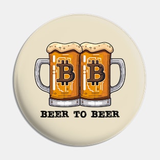 Beer to Beer Pin