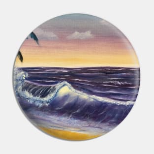 Tropical Seascape Pin