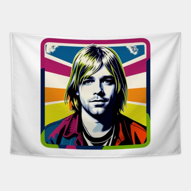 Kurt Tapestry by musicgeniusart