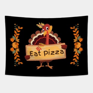 eat pizza Tapestry