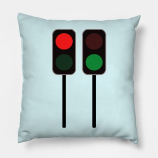 Red light, Green light. Pillow