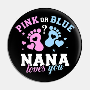 Gender reveal nana grandma Pin