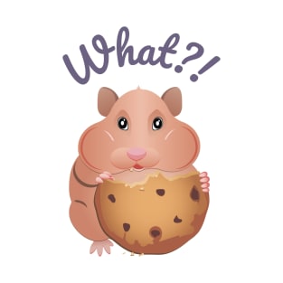 hamster eating cookies T-Shirt