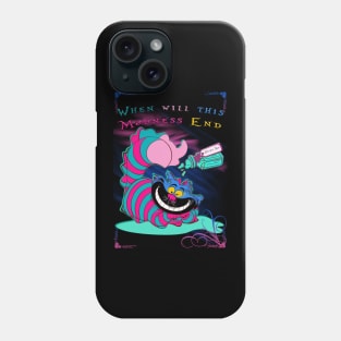When will this madness end Phone Case