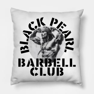 Black Pearl Barbell Club Pillow