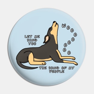 The Song of My People Pin