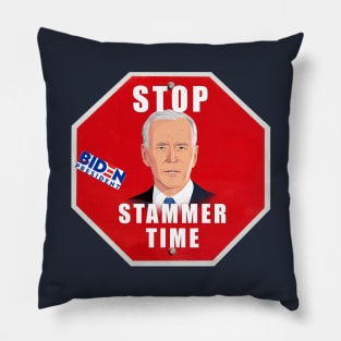 Stop Stammer Time Pillow