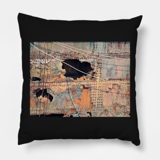 Rust Art Pillow