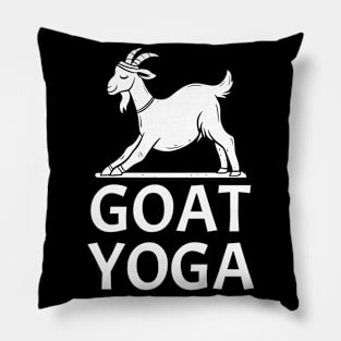 Goat Yoga With Goat Pillow