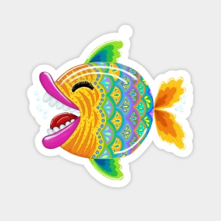 Laughing Fish Magnet