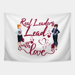 lead with love Tapestry