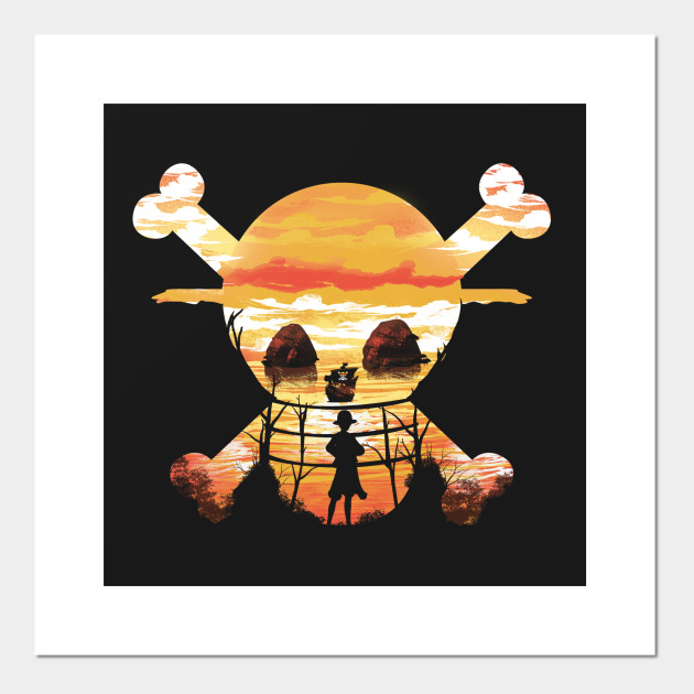 Straw Hat Crew One Piece Posters And Art Prints Teepublic