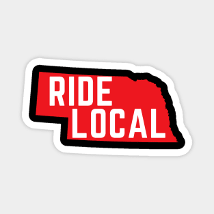 Nebraska Ride Local Cycling Shirt, Nebraska Cyclist Shirt, Nebraska Cycling T-Shirt, Cornhusker Cyling, Nebraska Cycling, Nebraska Cyclist, Cornhusker Cyclist, Nebraska Cyclist Gift Magnet