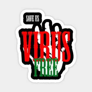 Save us virus free Magnet