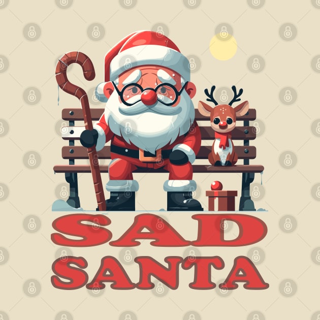 Sad Santa by Artilize