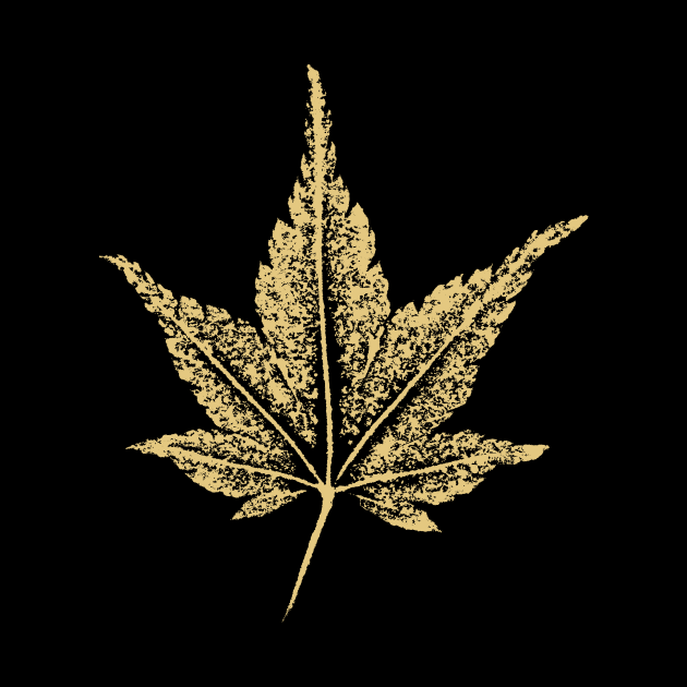 Maple (Japanese) - Leaf Imprint by Nikokosmos