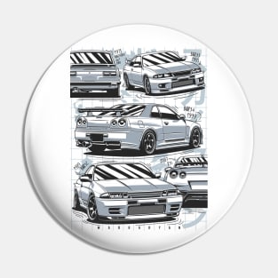 Skyline gtr generations Pin