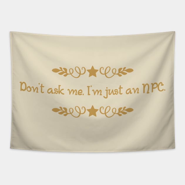 Don't Ask Me... Tapestry by CharismaCat