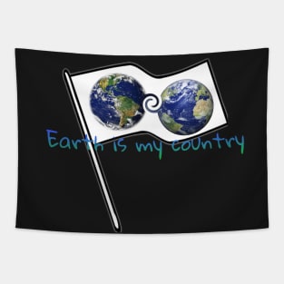 Earth is my country Tapestry