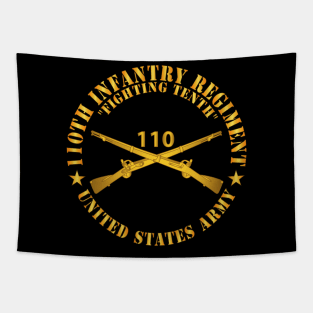 110th Infantry Regiment - Fighting Tenth - Br  X 300 Tapestry