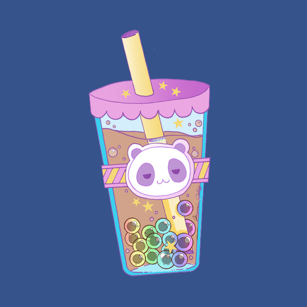 Panda Boba Tea - Boba Tea - T-Shirt