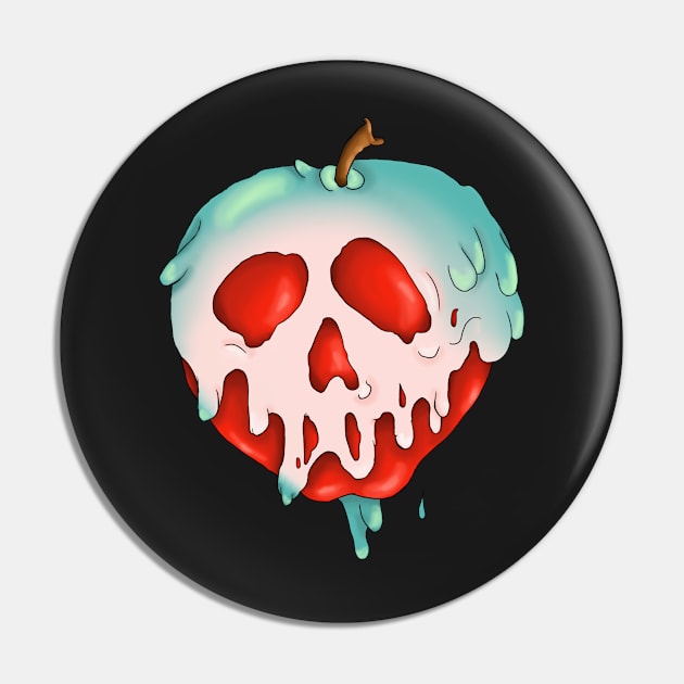 Poisoned Apple Pin by Littlepancake