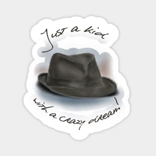 Hat For Leonard Cohen Magnet