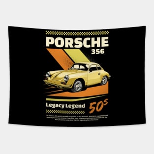 50s Porsche 356 Tapestry