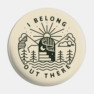 I belong out there Pin