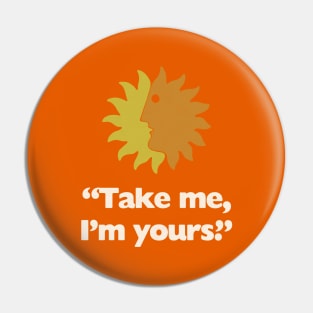 National Airlines - Take Me I'm Yours Pin