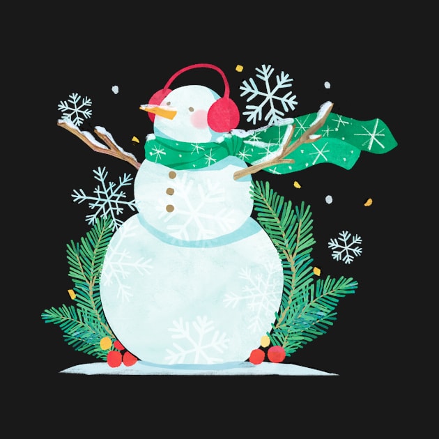 Snowman by Designuper