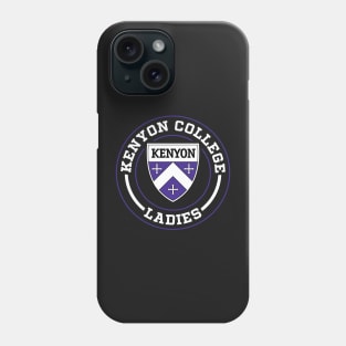Blackout Design Kenyon College - Ladies Phone Case