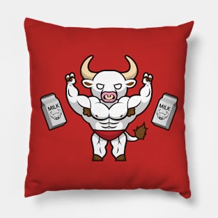 Bruno the Buff Bull Pillow