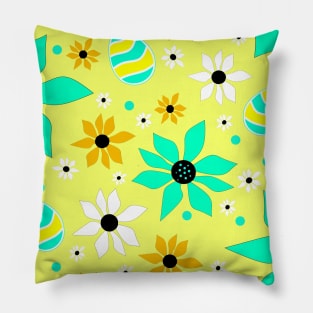 Time For Easter - Cute Easter Art Pillow