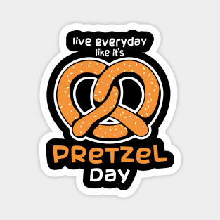 Pretzel Day Magnet